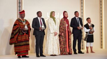 صاحبة السمو: أبارك للفائزين بجائزة إرثنا أصحاب المشاريع&nbsp;التي استعانت بالثقافة والمعرفة