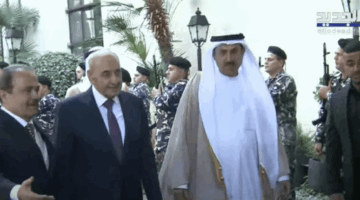 إستقبال رسمي في عين التينة.. رئيس المجلس الإتحادي الإماراتي يزور بري