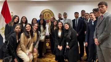 الجامعة الألمانية تشارك في برنامج النيابة العامة لتبادل الخبرات القانونية