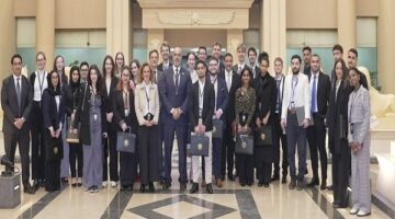 زيارة دراسية مميزة لطلاب الجامعة الألمانية بالقاهرة إلى النيابة العامة المصرية