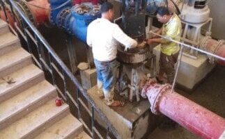 مياه القناة تنهي صيانة محطة التوطين وتطوير شبكات وادي الملاك