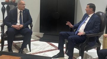وزير الزراعة يبحث مع نظيره التونسي تعزيز التعاون