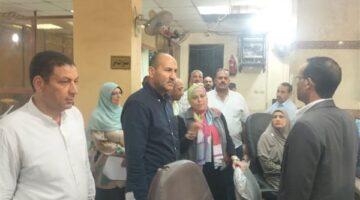 سكرتير عام مساعد بني سويف يتابع منظومة العمل بملف التصالح