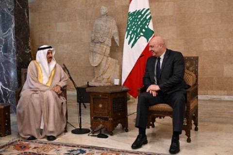 عون: أي موضوع خلافي في لبنان يحل بالحوار بما فيه سلاح “حزب الله” واستمرار احتلال إسرائيل لـ5 تلال لا يساعد على استكمال تطبيق القرار 1701 وانتشار الجيش حتى الحدود عون: أي موضوع خلافي في لبنان يحل بالحوار بما فيه سلاح “حزب الله” واستمرار احتلال إسرائيل لـ5 تلال لا يساعد على استكمال تطبيق القرار 1701 وانتشار الجيش حتى الحدود