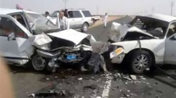 إصابة 7 أشخاص في حادث تصادم على الطريق السياحي بالهرم