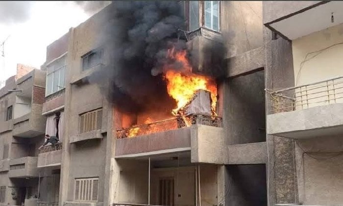 السيطرة على حريق داخل شقة سكنية بالمنوفية السيطرة على حريق داخل شقة سكنية بالمنوفية