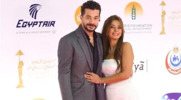 احتفال داليا مصطفى بعيد ميلادها يثير الجدل بسبب غياب شريف سلامة