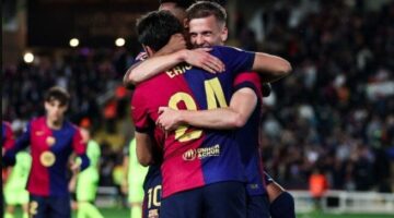 برشلونة ينتزع فوزًا صعبًا أمام ريال مايوركا في الدوري الإسباني «فيديو»