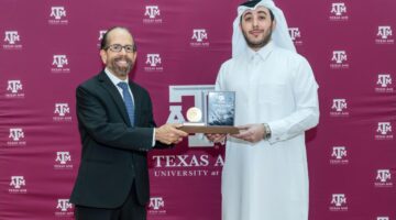 جامعة تكساس إي أند أم في قطر تمنح محمد الشريف لقب أفضل خريج لعام 2025