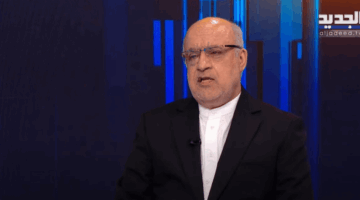 السفير الايراني في لبنان مجتبى أماني ضيف حلقة الحدث مع سمر أبو خليل