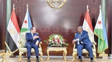 الرئيس السيسي يلتقي بنظيره الجيبوتي في زيارة رسمية لتعزيز التعاون المشترك