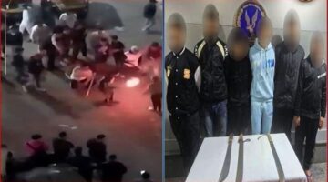 ضبط 6 أشخاص أشعلوا ألعابًا نارية ورقصوا بأسلحة بيضاء في الإسكندرية