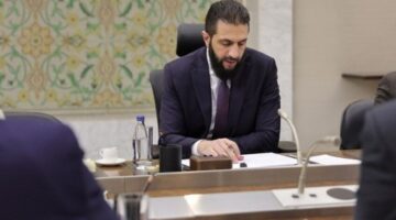 الشرع: نتفاوض مع روسيا وتركيا للحصول على دعم عسكري نحن بصدد صياغة اتفاقات جديدة تضمن استقلالنا