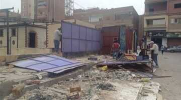 تنفذ 34 قرار إزالة لأكشاك مخالفة بحي السلام في الإسماعيلية