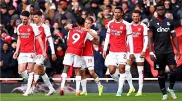 التشكيل الرسمي لمباراة أرسنال وكريستال بالاس في الدوري الإنجليزي الممتاز