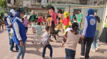احتفالًا بيوم الطفل.. فريق« شباب متطوعين مصر» يُنظمون احتفالية بمشاركة 200طفل بالإسكندرية