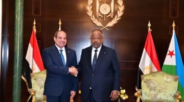 تفاصيل زيارة الرئيس السيسي لدولة جيبوتي.. فيديو وصور