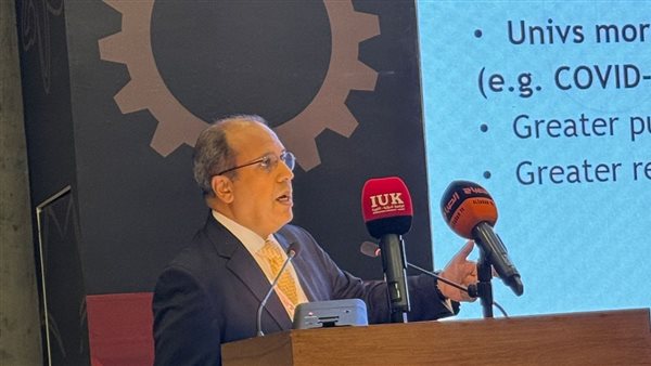 رئيس الجامعة البريطانية يشارك في المؤتمر العام لاتحاد الجامعات العربية بالكويت رئيس الجامعة البريطانية يشارك في المؤتمر العام لاتحاد الجامعات العربية بالكويت