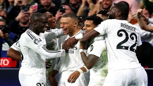 ريال مدريد يطارد برشلونة بفوز صعب على خيتافي في الدوري الإسباني ريال مدريد يطارد برشلونة بفوز صعب على خيتافي في الدوري الإسباني