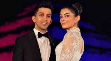 العروسة بإطلالة ملكية.. الصور الأولى من حفل زفاف ليلى أحمد زاهر وهشام جمال