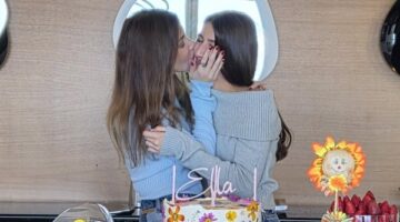 بملابس كاجوال.. نانسي عجرم تحتفل بعيد ميلاد ابنتها أيلا