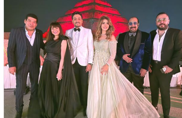 حفل زفاف ليلى أحمد زاهر وهشام جمال