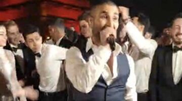 هشام جمال يغير كلمات أغنية اختياراتي مدمرة حياتي إلى اختياراتي مظبطة حياتي في حفل زفافه على ليلى زاهر