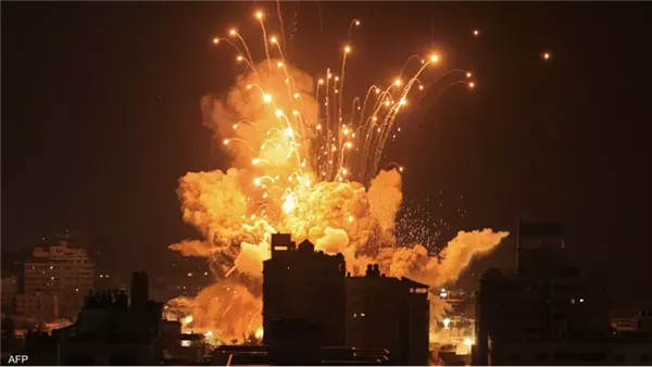 إعلام فلسطيني: 6 شهداء في غارة إسرائيلية على حي الشيخ رضوان بغزة إعلام فلسطيني: 6 شهداء في غارة إسرائيلية على حي الشيخ رضوان بغزة