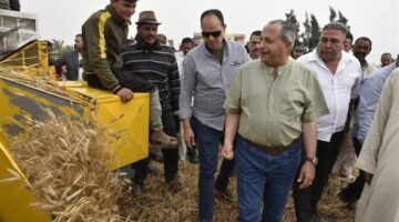 بورسعيد × 24 ساعة.. المحافظ يتابع تطوير الكورنيش ويشهد حصاد القمح ويرأس جلسة المجلس التنفيذي