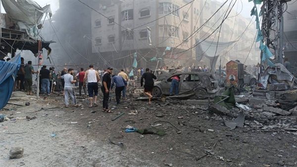 استشهاد 3 فلسطينيين جراء قصف إسرائيلي على دير البلح وسط غزة استشهاد 3 فلسطينيين جراء قصف إسرائيلي على دير البلح وسط غزة