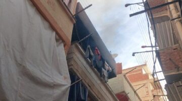 انتداب المعمل الجنائي لمعاينة موقع حريق شقة سكنية في حدائق القبة