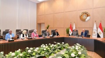وزير الري يستقبل محافظ المنيا لبحث ملف المياه وتطوير نهر النيل بالمحافظة