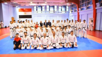 انطلاق منافسات بطولة إفريقيا الرسمية للكاراتيه التقليدي بستاد القاهرة