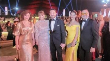 إلهام شاهين تهنئ بزفاف ليلى زاهر: ليلة رائعة بحضور كل أهل الفن