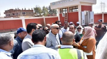 ضمن «حياة كريمة».. محافظ الأقصر يضع اللمسات الأخيرة لافتتاح محطات الصرف الصحي بإسنا