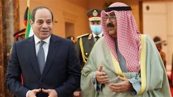الرئيس السيسي يؤكد اعتزازه بعلاقات الأخوة مع أمير الكويت ويشيد بالروابط المتينة بين البلدين الرئيس السيسي يؤكد اعتزازه بعلاقات الأخوة مع أمير الكويت ويشيد بالروابط المتينة بين البلدين