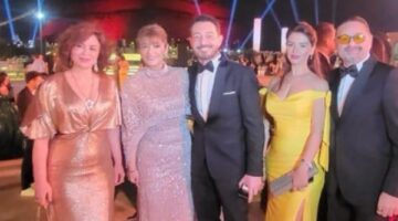 فرح جميل و ليلة رائعة..إلهام شاهين تهنئ أحمد زاهر بزفاف ابنته