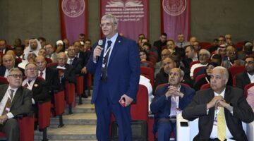 رئيس الجامعة المصرية اليابانية يشارك في المؤتمر العام لاتحاد الجامعات العربية بالكويت