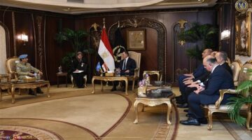 وزير الداخلية يستقبل المستشار الشرطي لمنظمة الأمم المتحدة