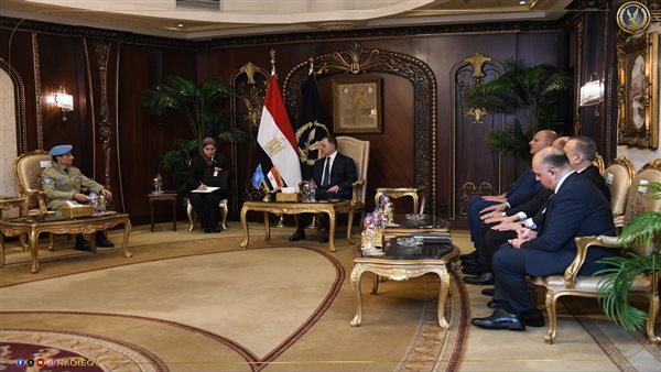 وزير الداخلية يستقبل المستشار الشرطي لمنظمة الأمم المتحدة وزير الداخلية يستقبل المستشار الشرطي لمنظمة الأمم المتحدة