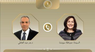وزير الخارجية يبحث تعزيز التعاون مع مفوضة الاتحاد الأوروبي