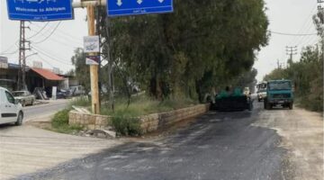 بالصور – الزفت وصل الى الجنوب