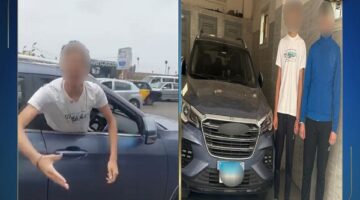 هدده بنفوذ والده.. القبض على شخص سبّ سائق ميكروباص بالإسكندرية| فيديو