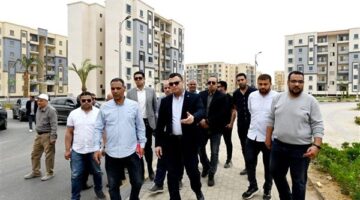 وزير الإسكان  بتفقد "سكن لكل المصريين" بحدائق العاصمة