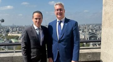 وزير البترول يبحث مع شركة شل خطط تنمية الكشف غرب مينا وخوفو في شمال شرق العامرية