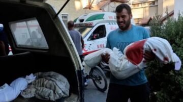 الجيش الإسرائيلي يعدم عائلة فلسطينية بأكملها بقصفه خيمة تؤويهم بجنوب غزة.. ونحو نصف مليون نزحوا خلال شهر مارس
