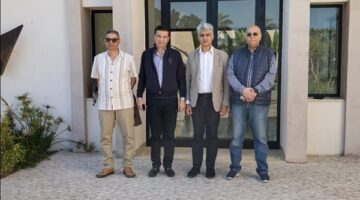 وزير الزراعة يزور مرصد الصحراء والساحل عقب إعادة انتخابه رئيسًا للمجلس (صور)