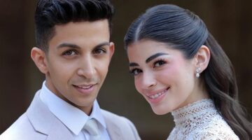 ليلى أحمد زاهر في أول تعليق بعد زفافها على هشام جمال: مش لاقيين كلام يوصف فرحتنا