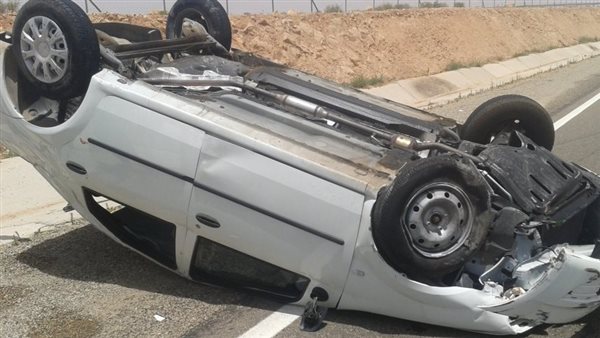 التحقيق في حادث انقلاب سيارة ملاكي بـ 6 أكتوبر التحقيق في حادث انقلاب سيارة ملاكي بـ 6 أكتوبر
