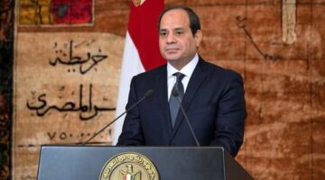 الرئيس المصري: مصر تقف سداً منيعاً أمام محاولات تصفية القضية الفلسطينية
